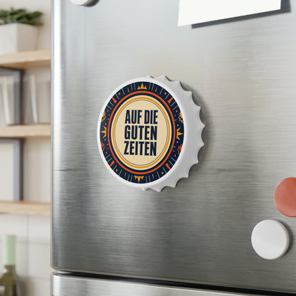 Bottle Opener — “Auf die guten Zeiten” Retro Beer Bottle Opener