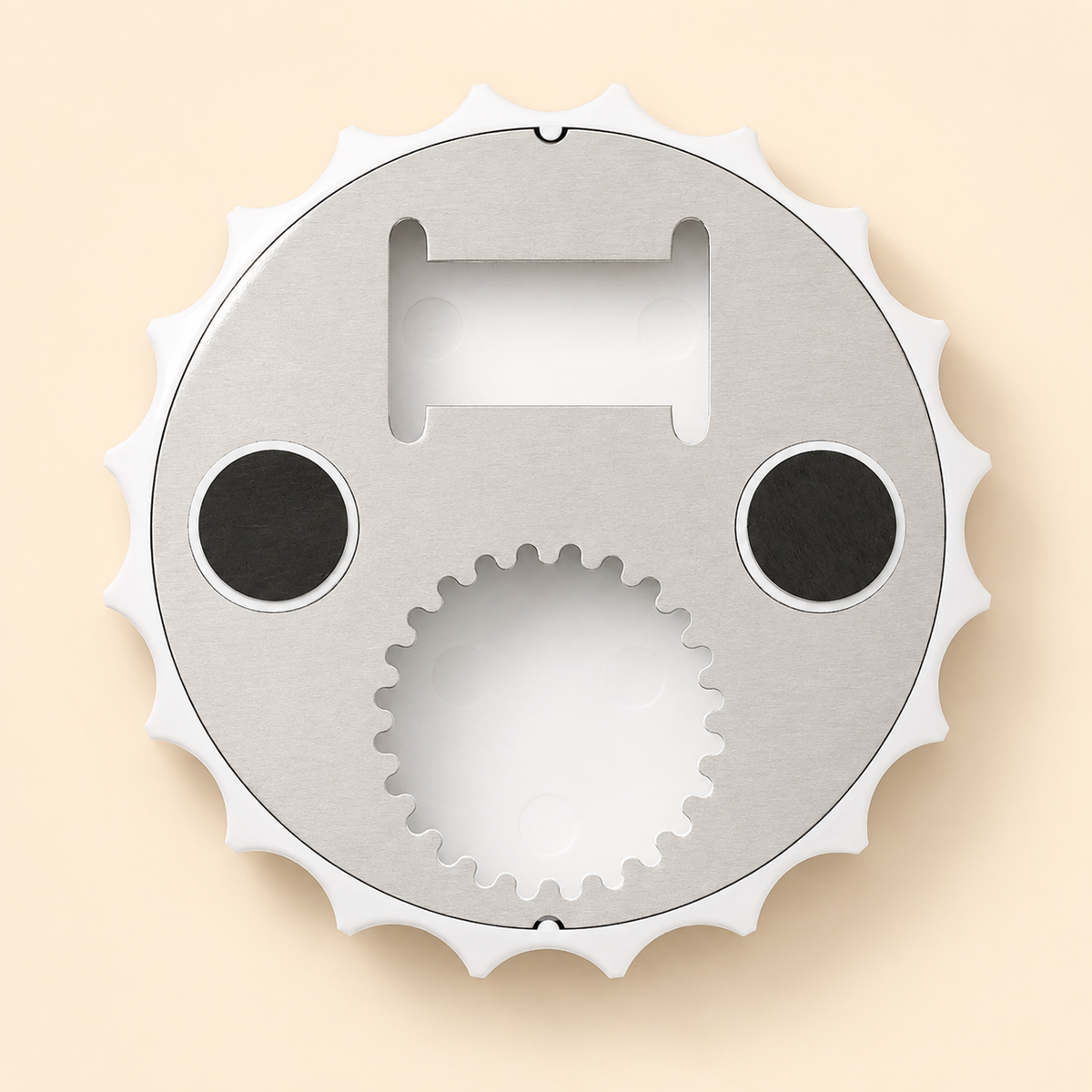 Bottle Opener — “Auf die guten Zeiten” Retro Beer Bottle Opener