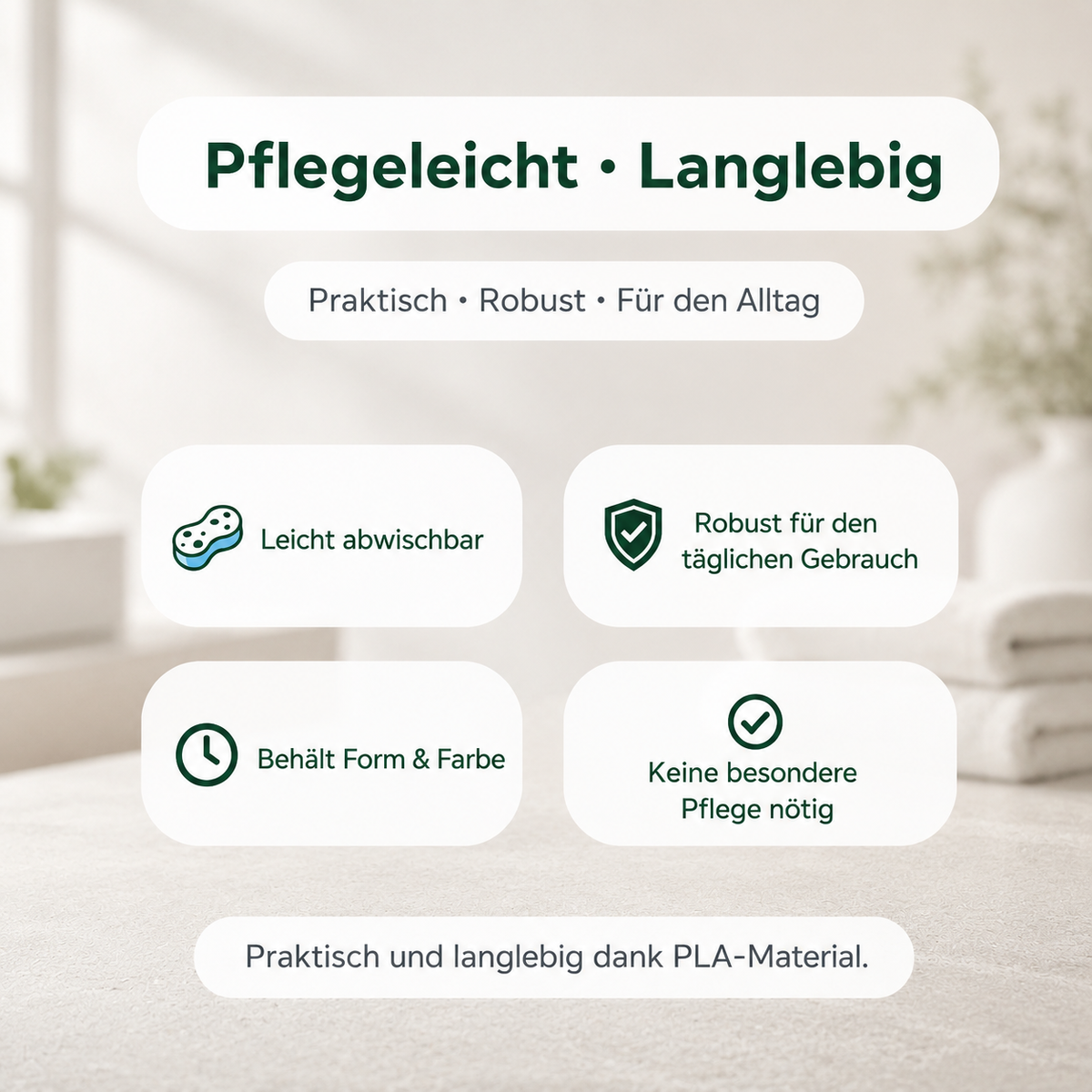 Dekorativer Tassenständer im verschütteten-Kaffee-Look – 3D-Druck aus PLA