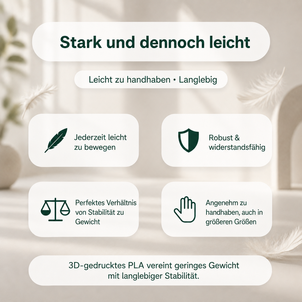 Dekorativer Tassenständer im verschütteten-Kaffee-Look – 3D-Druck aus PLA